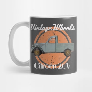 Vintage Wheels - Citroën 2CV Pickup Mug